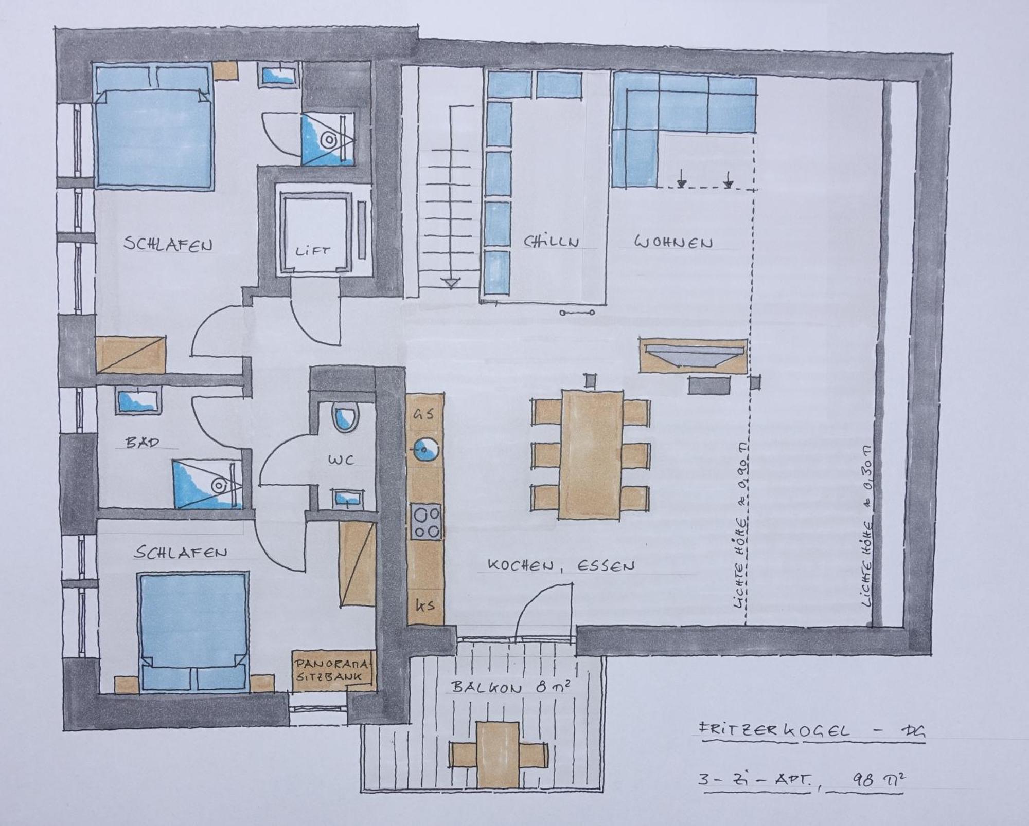 Gluexplatzl Appartements Am Wald Sankt Martin am Tennengebirge Rum bild
