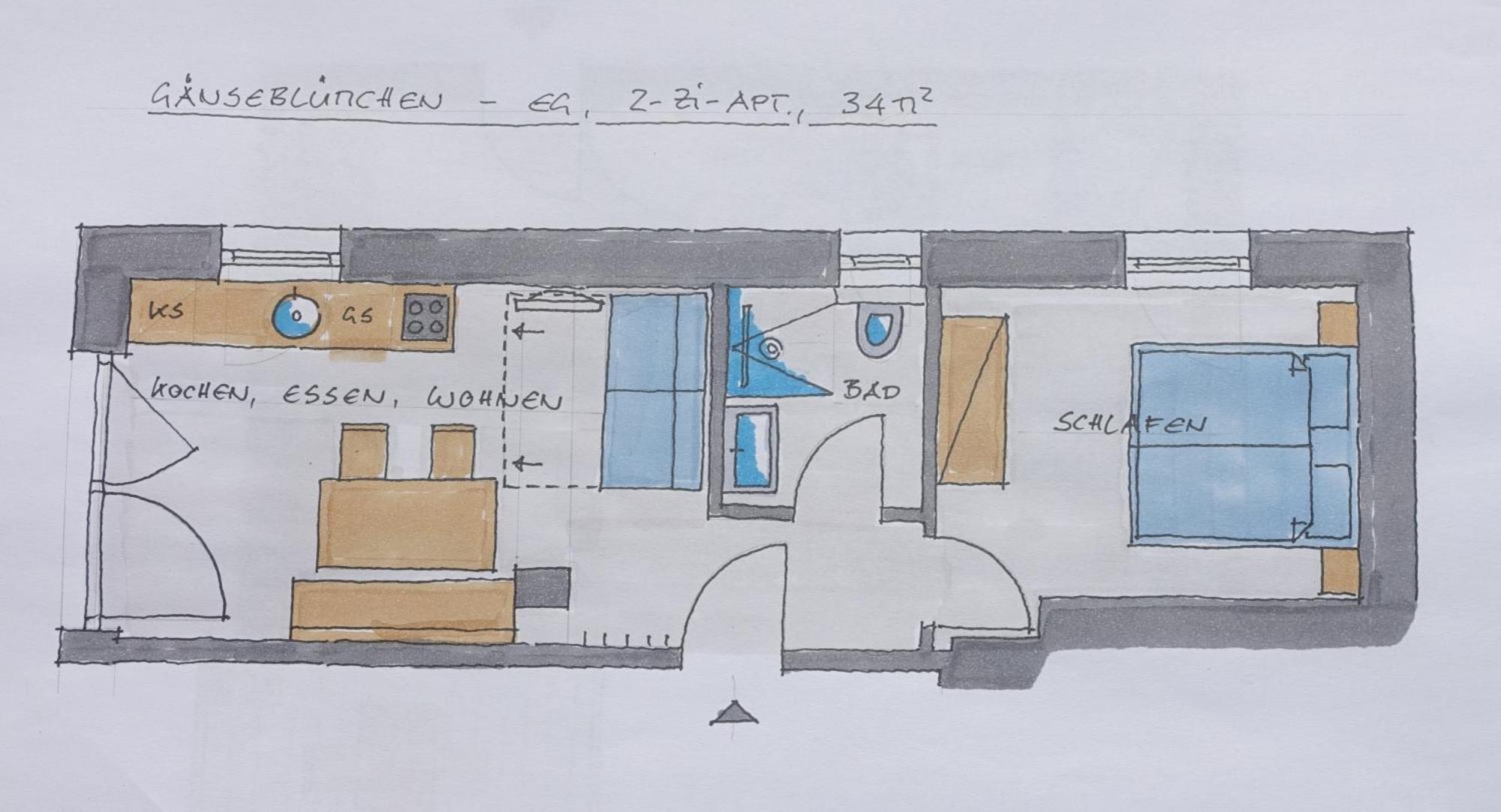 Gluexplatzl Appartements Am Wald Sankt Martin am Tennengebirge Rum bild