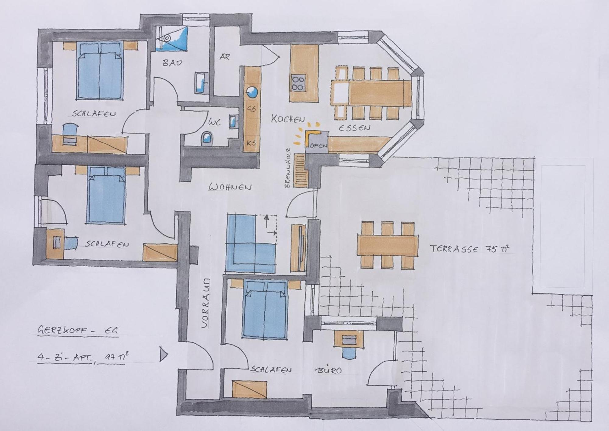 Gluexplatzl Appartements Am Wald Sankt Martin am Tennengebirge Rum bild